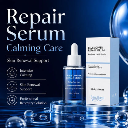 Sandiheal Blue Copper Peptide 4-Step Skincare Set