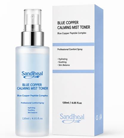 Sandiheal Blue Copper Calming Mist Toner – 120 ml
