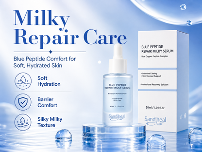 Sandiheal Blue Peptide Repair Milky Serum – 30 ml