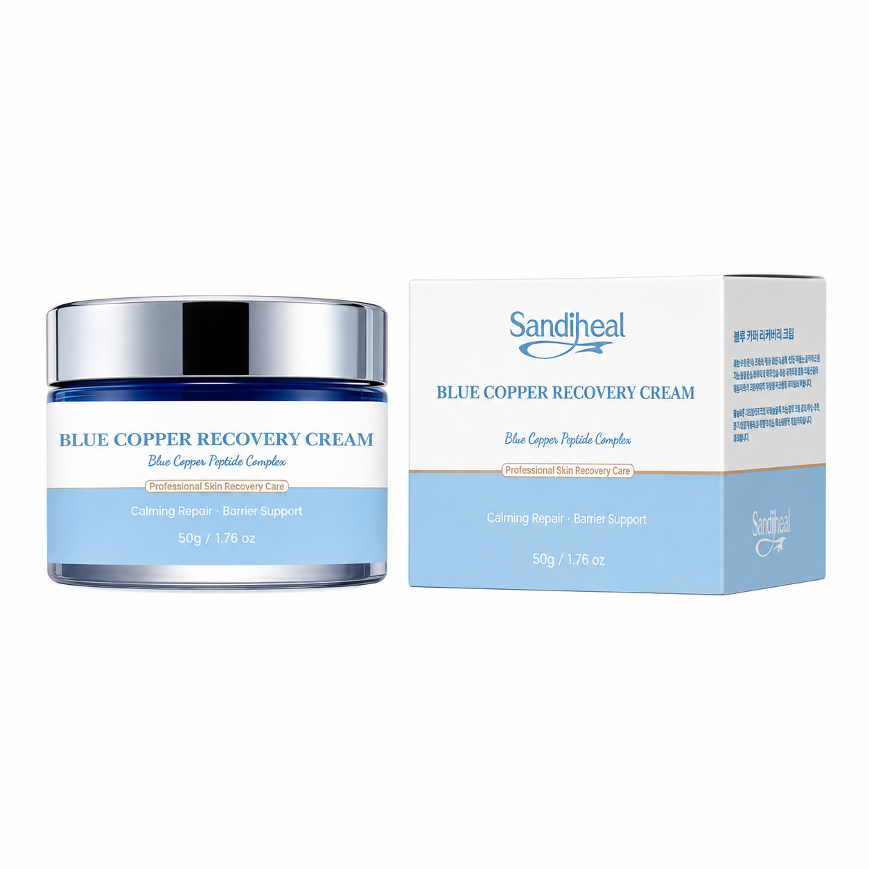 Sandiheal Blue Copper Peptide Recovery Cream – 50 g