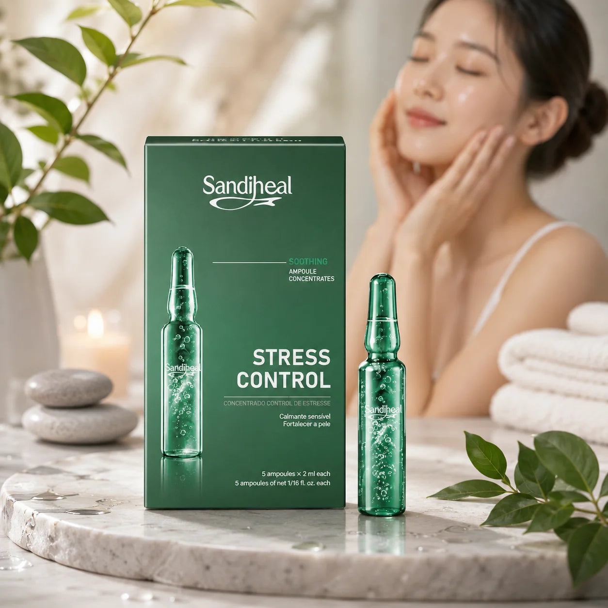 Sandiheal Complete 8-Formula Ampoule Collection