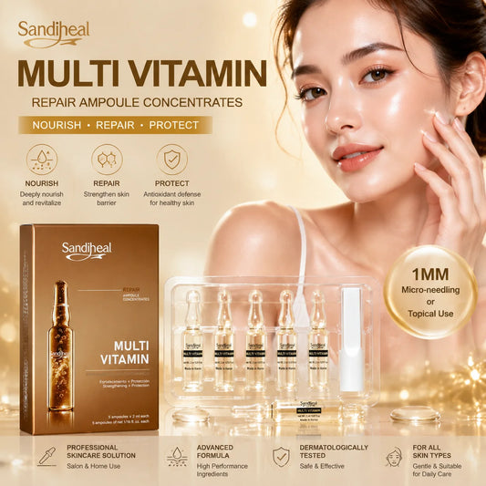 Sandiheal Multivitamin Active Night Repair Ampoules – 5-Piece Set
