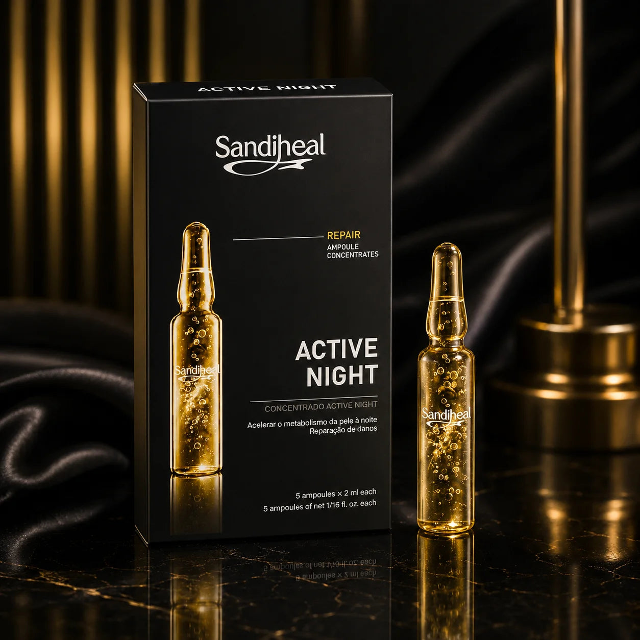 Sandiheal Complete 8-Formula Ampoule Collection